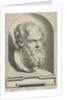 Antique bust of Socrates by Paulus Pontius