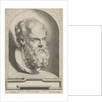 Antique bust of Socrates by Paulus Pontius