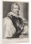 Portrait of the painter Hendrik van Balen (I) by Martinus van den Enden