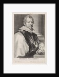Portrait of the painter Hendrik van Balen (I) by Martinus van den Enden