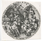 Parable of the five wise and five foolish virgins by Crispijn van de Passe I