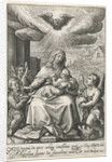 Mary with the Christ Child and Angels by Crispijn van de Passe I