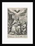 Mary with the Christ Child and Angels by Crispijn van de Passe I