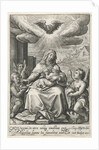 Mary with the Christ Child and Angels by Crispijn van de Passe I