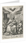Mary with the Christ Child and Angels by Crispijn van de Passe I