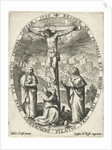 Christ on the cross by Crispijn van de Passe I