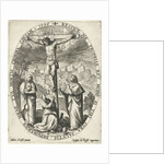 Christ on the cross by Crispijn van de Passe I