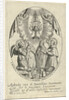 Archangel Michael and saints under a monstrance by Helena van Mechelen