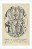 Archangel Michael and saints under a monstrance by Helena van Mechelen
