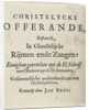 Title page for: JH Curl by Christelycke offerande