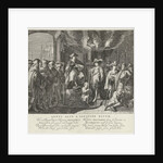 Tableau vivant with the alliance between King Adolf of Nassau and the English King Edward I in 1294 by Anonymous