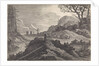 Burros on a road by Pieter Nolpe
