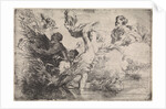 Pan haunts a nymph by Jürgen Ovens