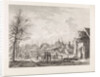 View Rapenburg Leiden after the gunpowder disaster of January 12 by Leendert Overbeek