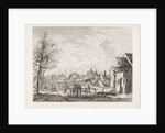 View Rapenburg Leiden after the gunpowder disaster of January 12 by Leendert Overbeek