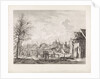 View Rapenburg Leiden after the gunpowder disaster of January 12 by Leendert Overbeek