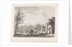 View Rapenburg Leiden after the gunpowder disaster of January 12 by Leendert Overbeek