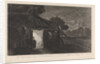 Night Piece with two figures in a hut by Pieter Franciscus Martenasie
