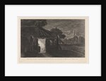 Night Piece with two figures in a hut by Pieter Franciscus Martenasie