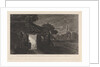 Night Piece with two figures in a hut by Pieter Franciscus Martenasie