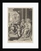 The Holy Family and two angels by Pisani