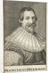 Portrait of the writer Franciscus Heerman by Jonas Suyderhoef