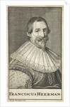 Portrait of the writer Franciscus Heerman by Jonas Suyderhoef