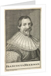Portrait of the writer Franciscus Heerman by Jonas Suyderhoef
