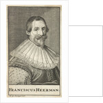 Portrait of the writer Franciscus Heerman by Jonas Suyderhoef