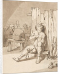 Drunk peasant inn by Bernhard Schreuder