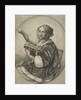 Lady with Guitar by Cornelis Brouwer