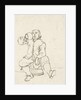 Drinking man by Cornelis Ploos van Amstel