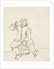 Drinking man by Cornelis Ploos van Amstel