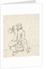Drinking man by Cornelis Ploos van Amstel
