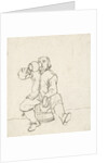 Drinking man by Cornelis Ploos van Amstel