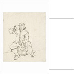 Drinking man by Cornelis Ploos van Amstel