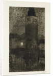 Montelbaanstoren at night by Willem Witsen