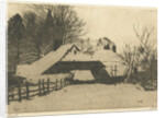 Winterevening Ede The Netherlands by Willem Witsen