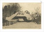 Winterevening Ede The Netherlands by Willem Witsen
