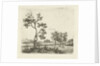 River landscape with trees by Ernst Willem Jan Bagelaar