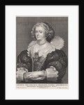 Portrait of Maria de Barbançon by Joannes Meyssens