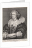 Portrait of Maria de Barbançon by Joannes Meyssens