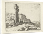 Temple of Castor and Pollux by Willem van Nieulandt II