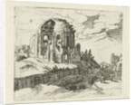 Nymphaeum in Rome Italy by Willem van Nieulandt II