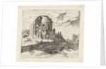 Nymphaeum in Rome Italy by Willem van Nieulandt II