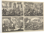 Riots in London: the home of William Laud is plundered and the Tower is stormed by the people to liberate prisoners by Anonymous