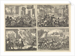 Riots in London: the home of William Laud is plundered and the Tower is stormed by the people to liberate prisoners by Anonymous
