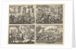 Riots in London: the home of William Laud is plundered and the Tower is stormed by the people to liberate prisoners by Anonymous