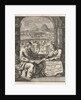 Dictates Tertius the letter to the Romans by Leonardus Strick