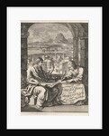 Dictates Tertius the letter to the Romans by Leonardus Strick